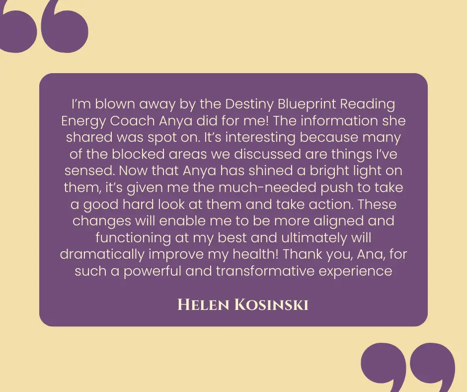 Destiny Blueprint Reading