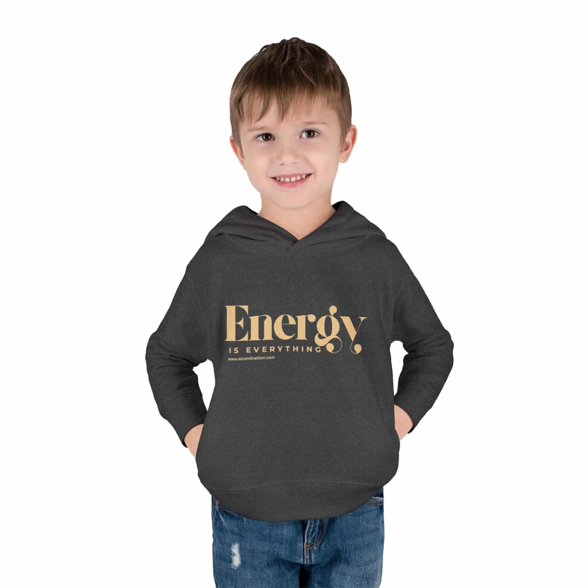 Energy Is Everything  Pullover Fleece Hoodie(Toddlers) - Image 7
