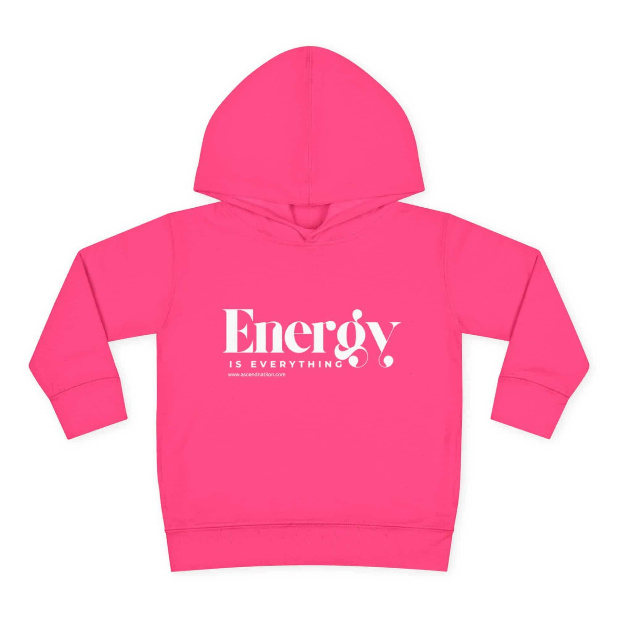 Energy Is Everything  Pullover Fleece Hoodie(Toddlers) - Image 13