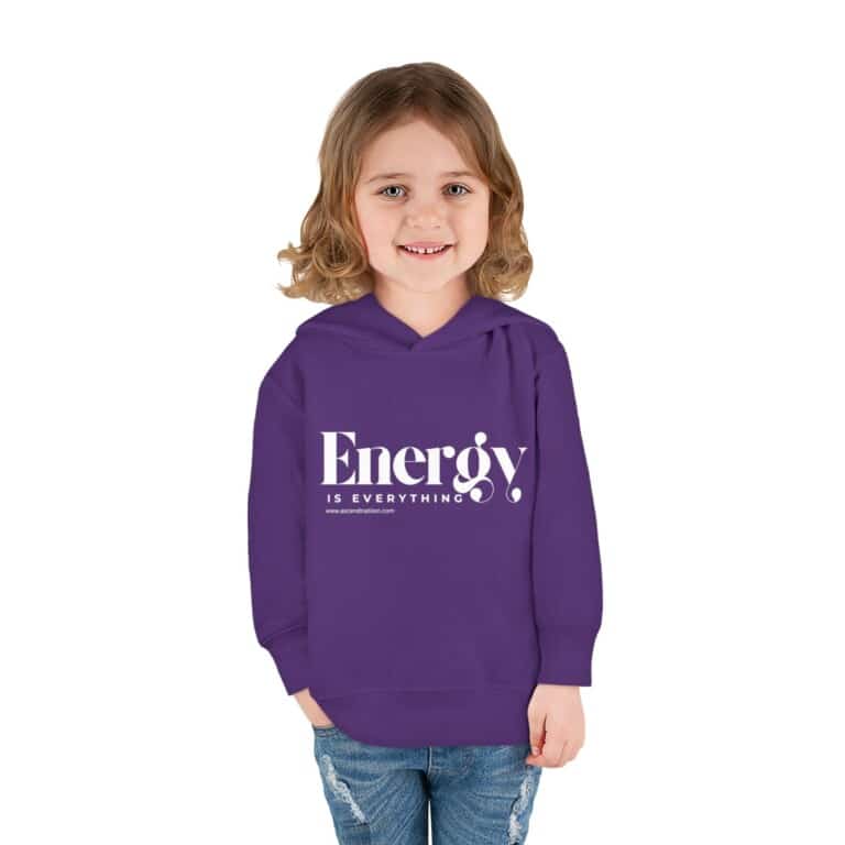 Energy Is Everything  Pullover Fleece Hoodie(Toddlers)