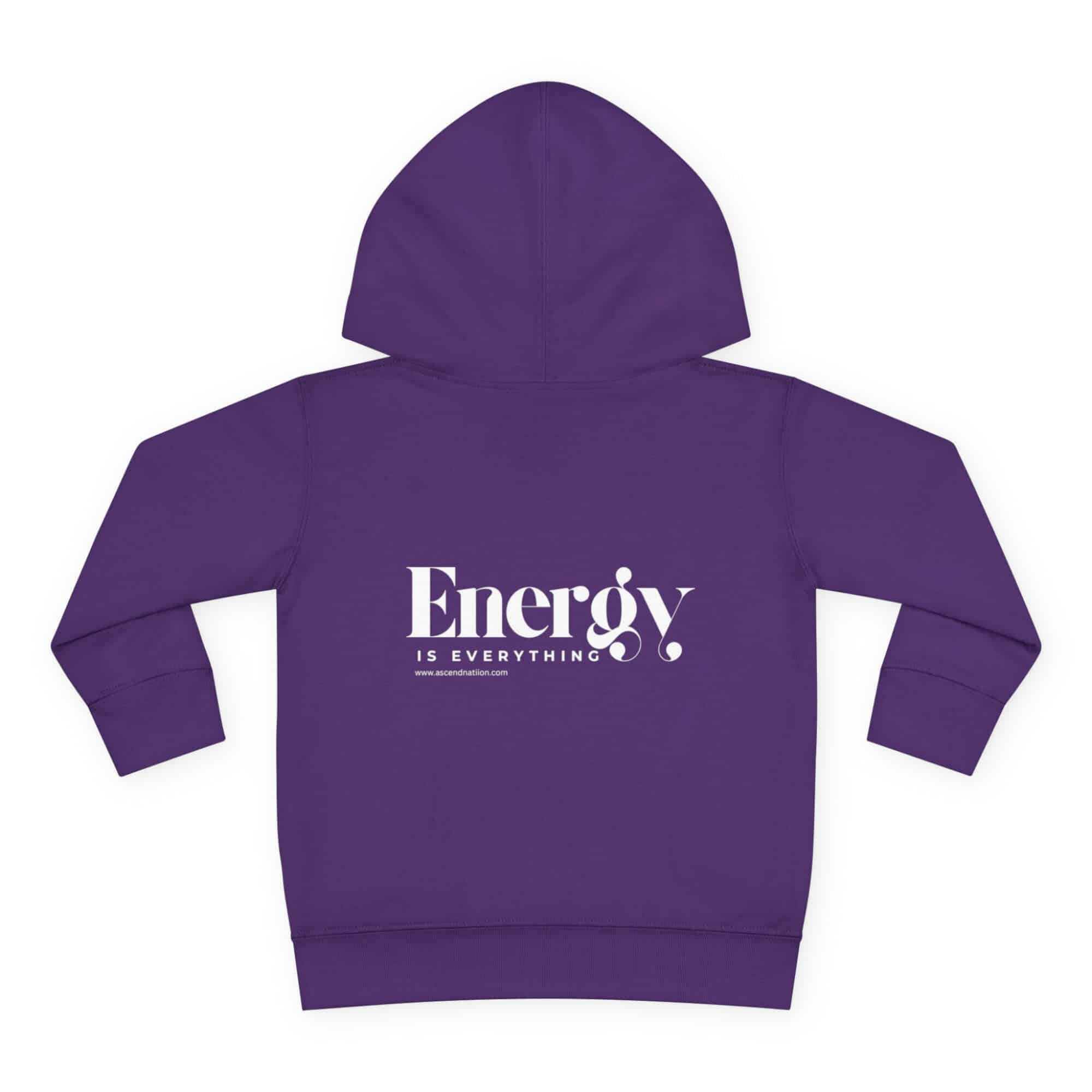 Energy Is Everything  Pullover Fleece Hoodie(Toddlers) - Image 10
