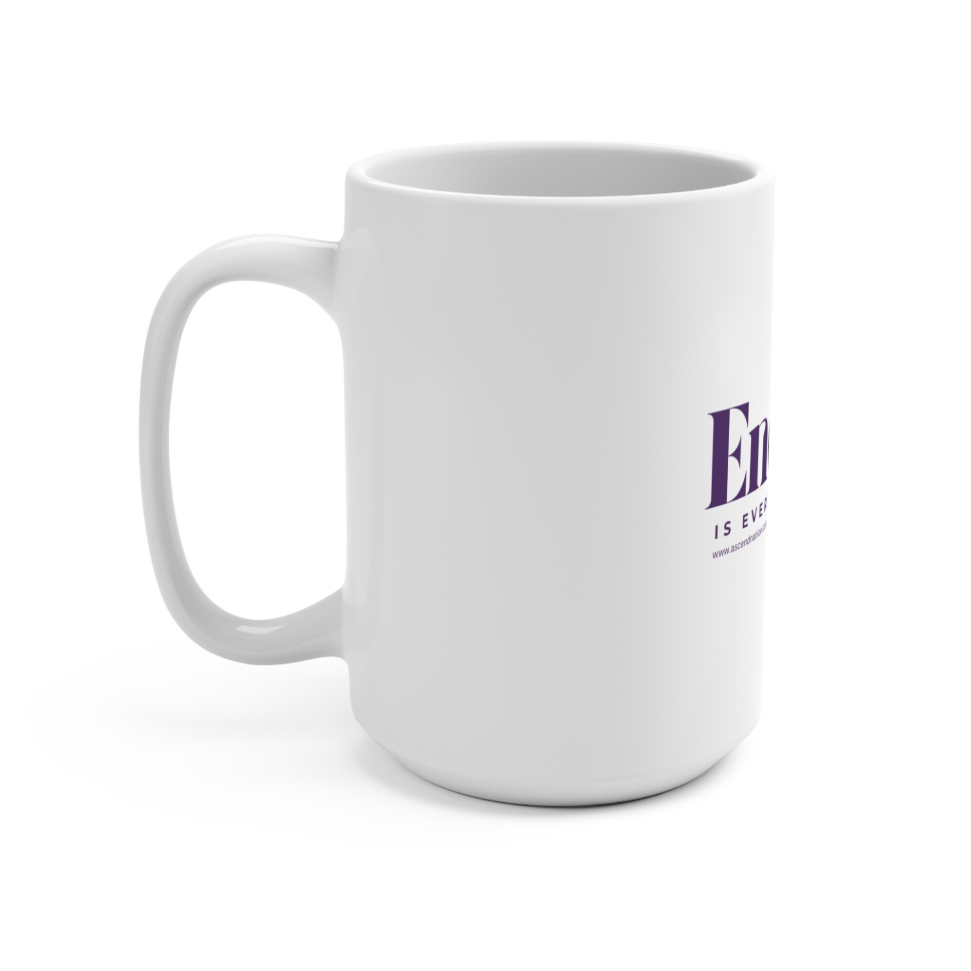 Energy Is Everything Mug – 15oz Ceramic Coffee & Tea Cup | Inspirational quote gift - Image 3